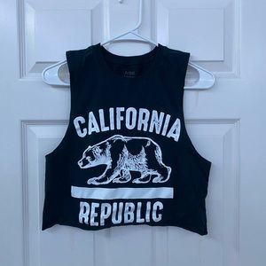 California Republic Cropped Tank Top